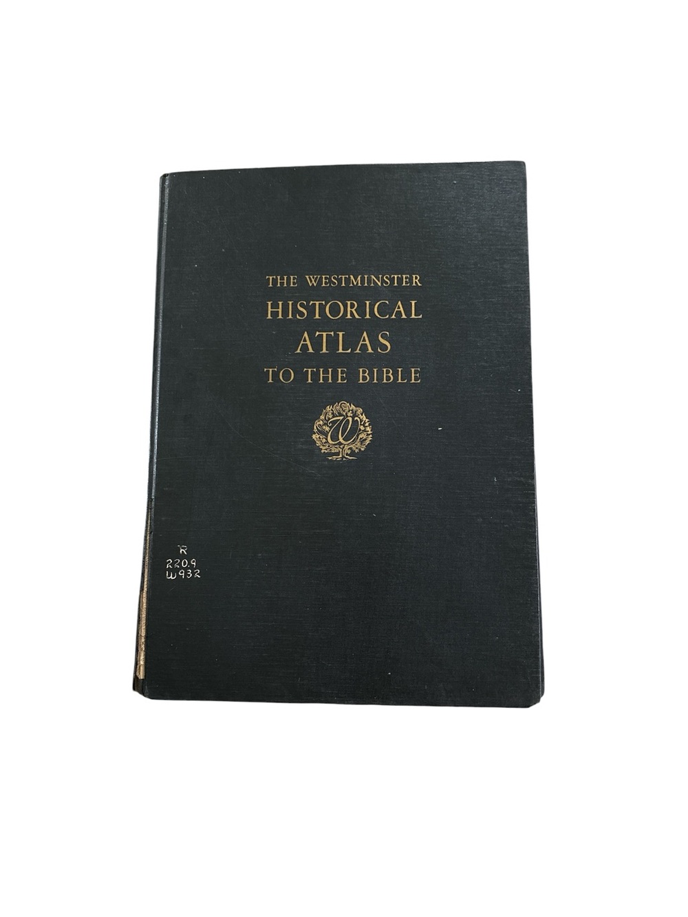 VTG The Westminster Historical Atlas To The Bible 1945 Hardcover Book Black USA
